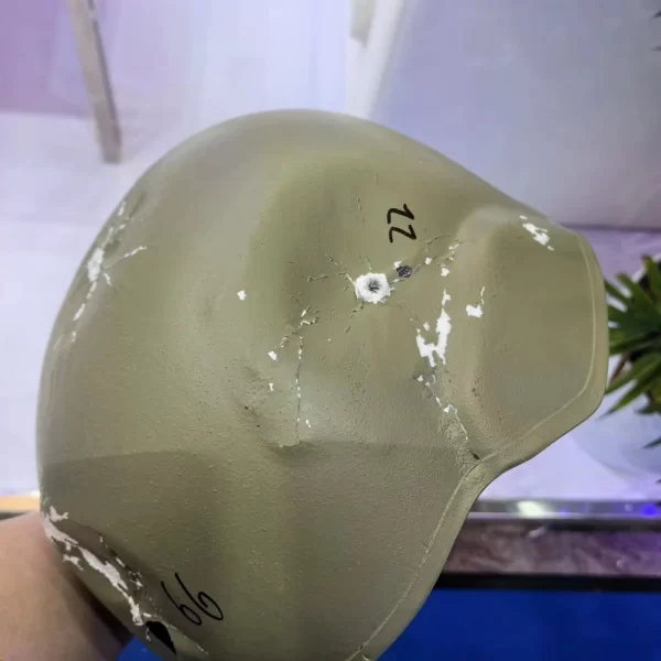 M88 bulletproof helmet test NIJ IIIA