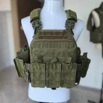 Quick-loading and disassembly multifunctional bulletproof vest NIJ IV