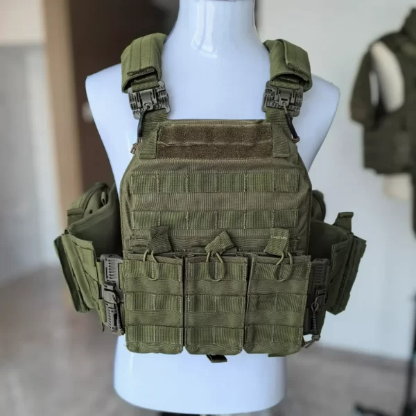 Quick-loading and disassembly multifunctional bulletproof vest NIJ IV